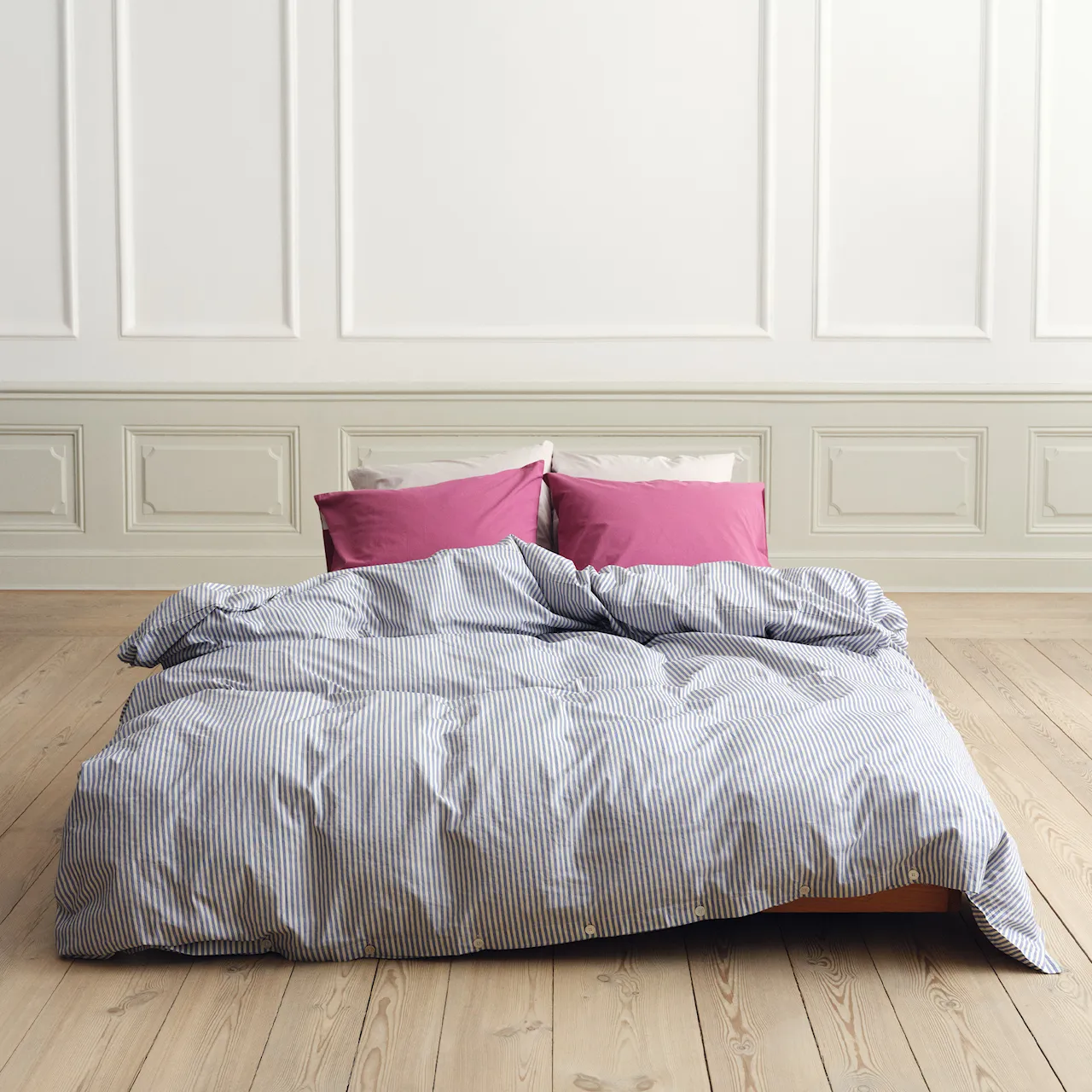 Percale pillow case stripes 50x60cm