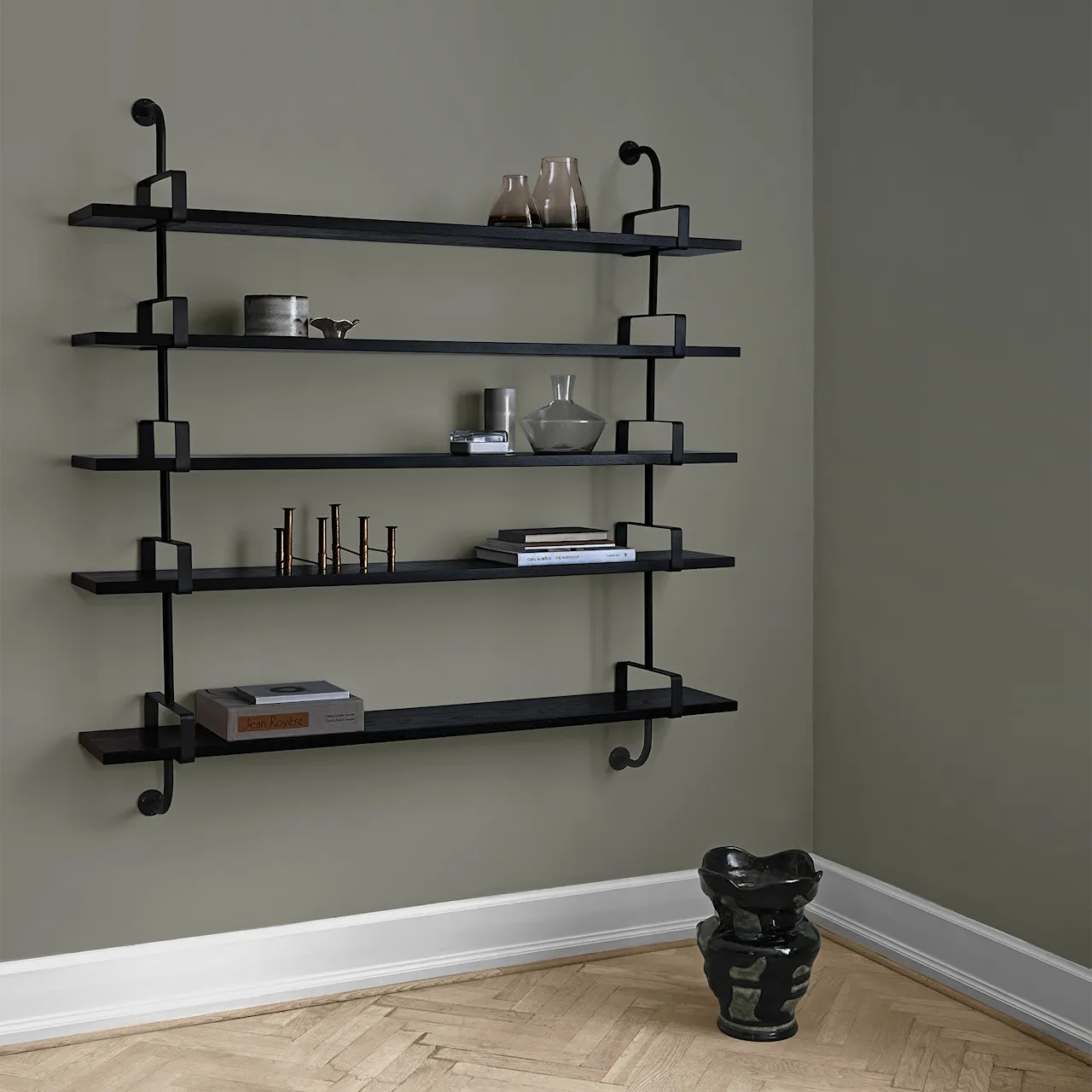 Démon Wall Shelf 5 Shelves 215 cm