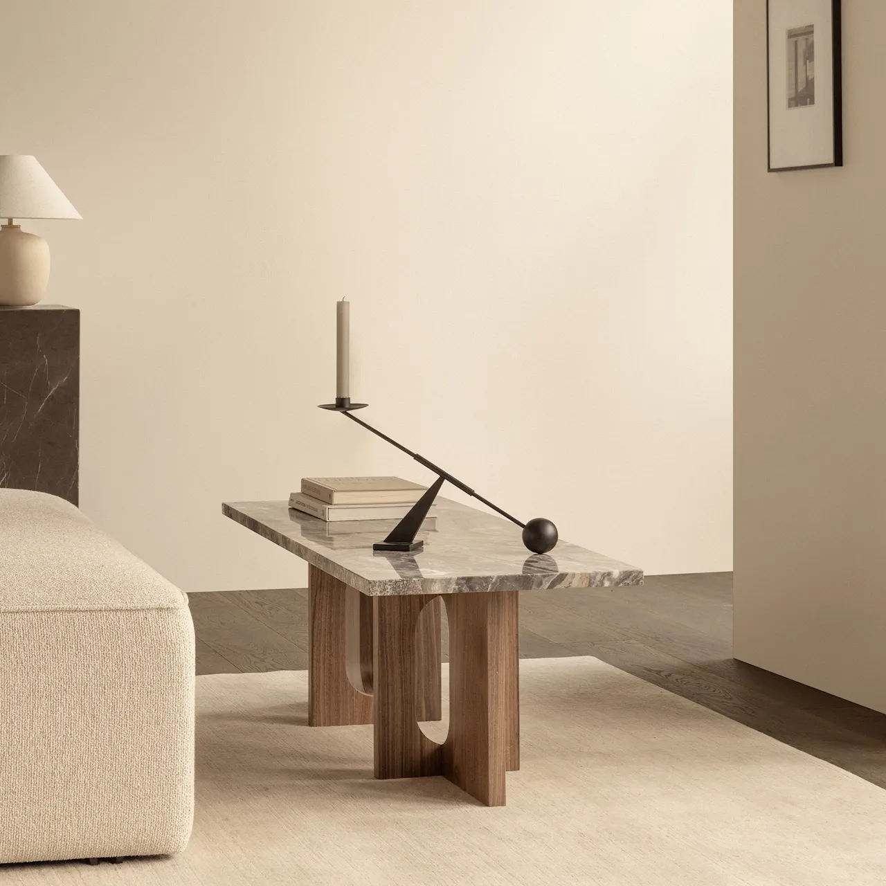 Androgyne Lounge Table Natural Oak