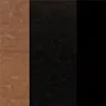 Dark Wood/Black/Black