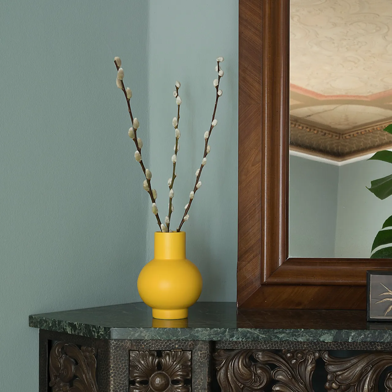 Strøm vase small vaporous grey